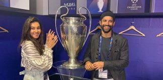 Farhan, Shibani in Madrid to watch UEFA finale