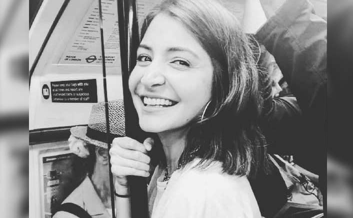 'Happy' Anushka Sharma takes tube ride in London