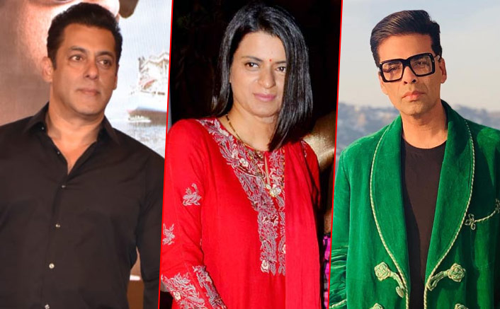 Kangana Ranaut's Sister Rangoli Yet Again SLAMS Karan Johar; This Time For Salman Khan's "Chaploosi"