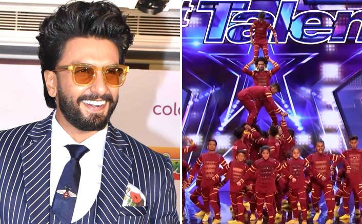 Ranveer Singh Backs Up V.Unbeatable Dance Group For America's Got Talent