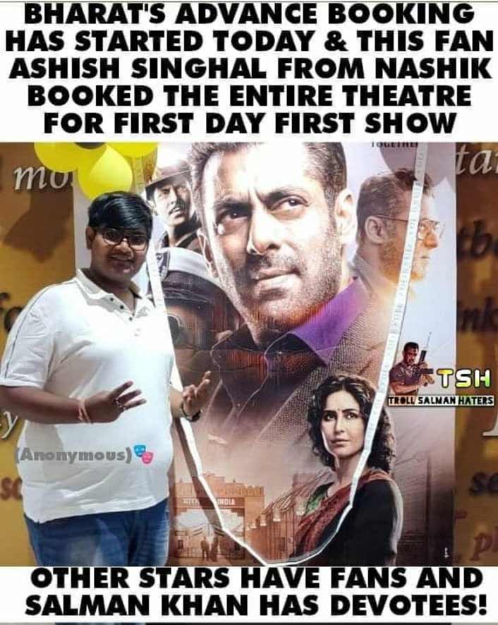 Bharat: A Salman Khan Fan Did THIS Crazy Thing For His Idol! 