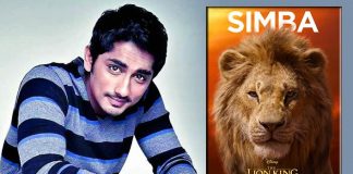 Siddharth enjoys working on 'The Lion King' as Simba