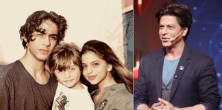 SRK shares image of 'sugar, spice, everything nice trio'