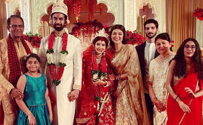 Sushmita Sen And Beau Rohman Shawl Dance Together At A Family Wedding & We Just Skipped A Heart Beat!