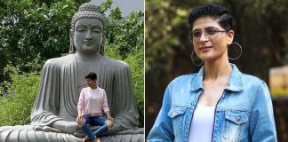Tahira Kashyap apologises for sitting on Buddha statue
