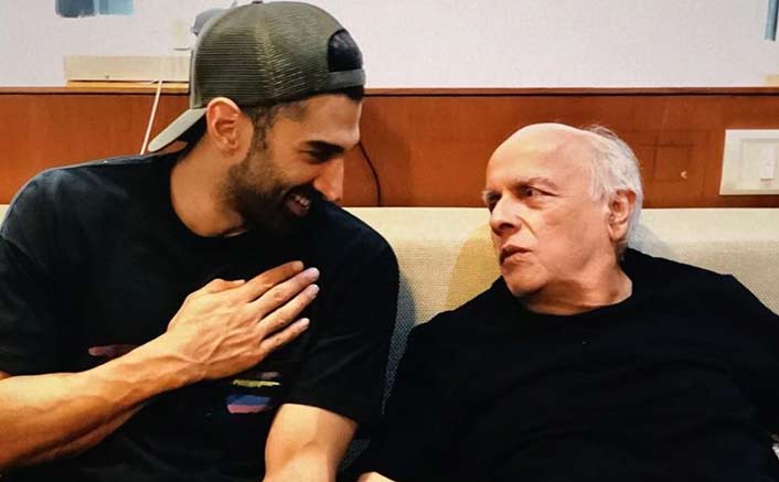 Aditya shares photo with 'ringmaster' Mahesh Bhatt