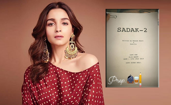 Alia starts prepping for Ooty schedule of 'Sadak 2'