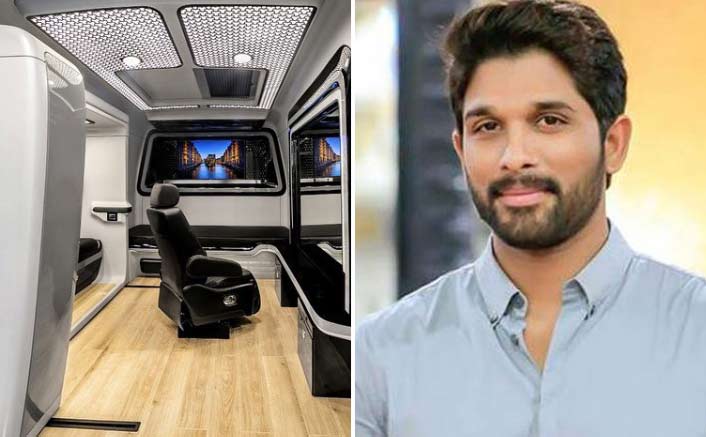 Allu Arjun shares photos of newly upgraded vanity van