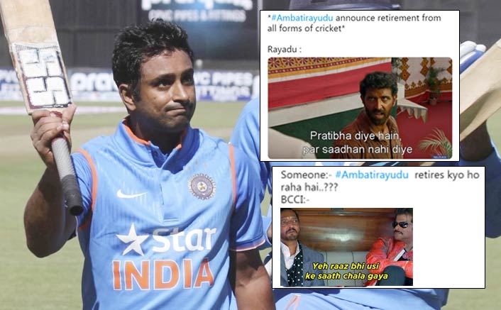 Ambati Rayudu Retires: It's Sad But Netizens Have Hilarious Memes For This Too! 