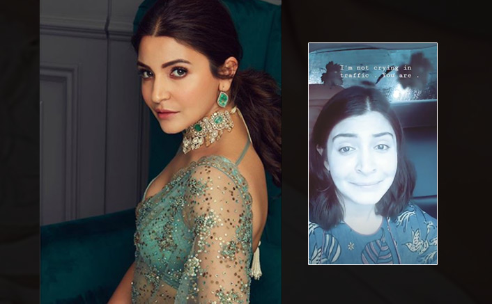 VIDEO Anushka Sharma Entertains Her Fans Even When She s Stuck In