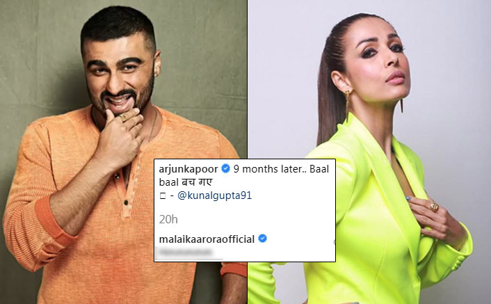 Arjun Kapoor Has No Worries Of Panipat's Secret Look Anymore, Here's How Malaika Arora Reacted