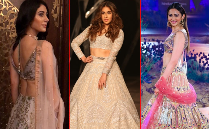 From Sara Ali Khan To Rakul Preet Singh, Bollywood Divas STUN At The India Couture Week 2019