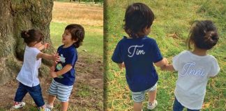 Cousins Taimur, Inaya's day out in park