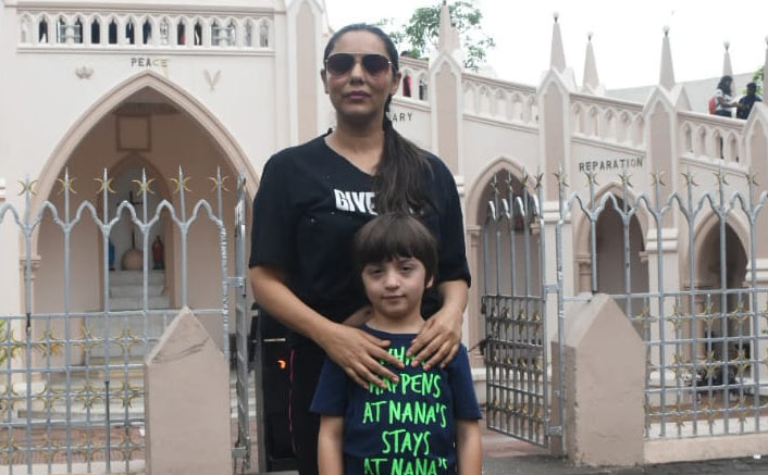 Shah Rukh Khan's Wife Gauri Khan & Son AbRam Khan Have A Church Day Together, See Pic!