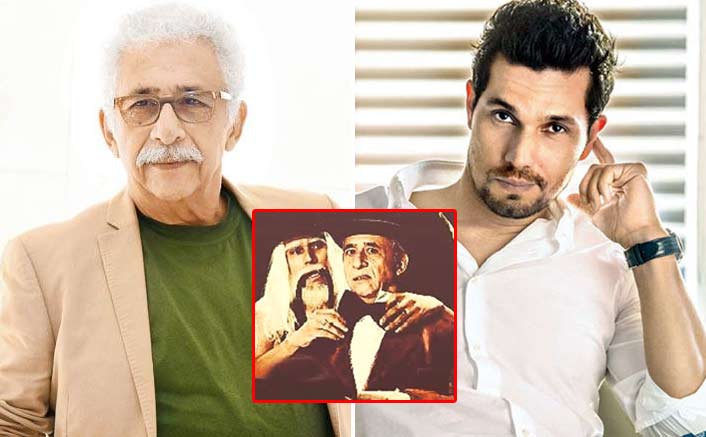 Randeep Hooda & His 'Guru' Naseeruddin Shah Look Classically Vintage In This Photo From A Samuel Beckett Play
