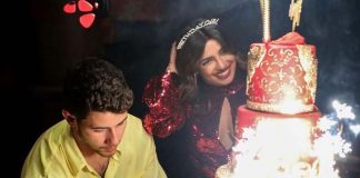 Priyanka Chopra wears sindoor at birthday party