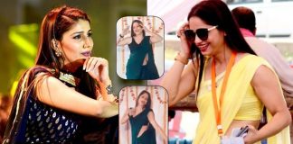 Reena Dwivedi grooves to Sapna Choudhary's song