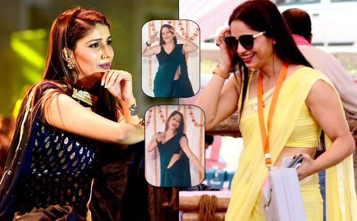 Reena Dwivedi grooves to Sapna Choudhary's song