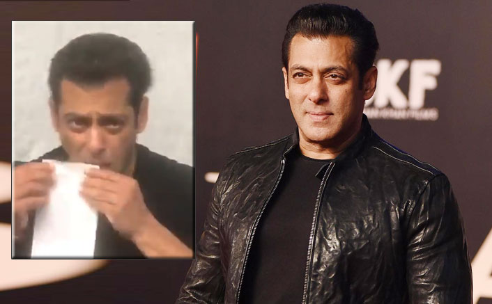 Salman Khan posts video in 'old fashioned' way