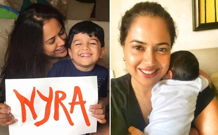 Cuteness Alert! Sameera Reddy Announces Name Of Her Newborn; See Pics