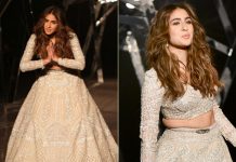 Sara Ali Khan debuts on the ramp