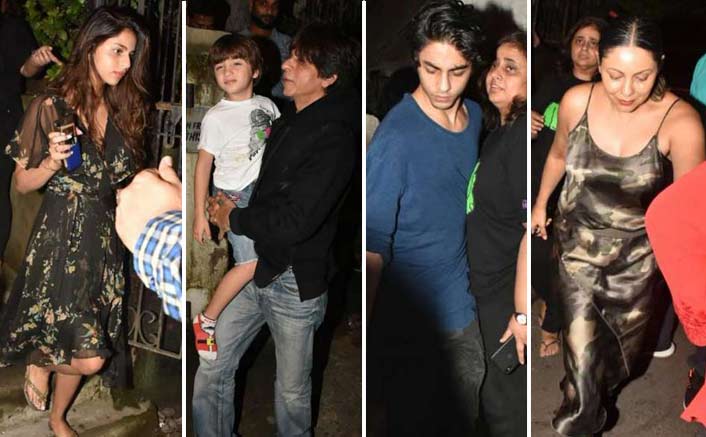 Shah Rukh Khan & Gauri Khan Have A Fam-Jam With Kids - SEE PICTURES!