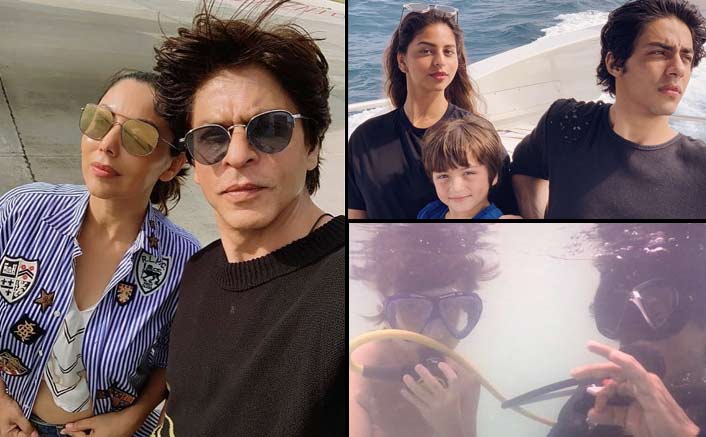 Shah Rukh Khan On A Vacay At Maldives With Family