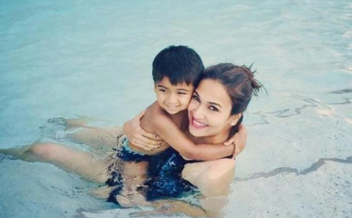 Soundarya trolled over son's swimming pool picture