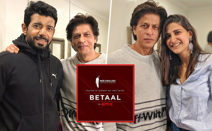 Shah Rukh Khan Pays A Surprise Visit To Betaal Actors Aahana Kumra & Viineet Kumar Singh!