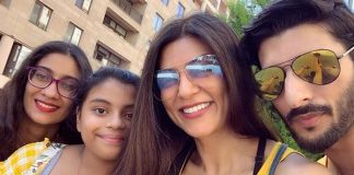 We fit: Sushmita posts 'family selfie' with beau Roman Shawl