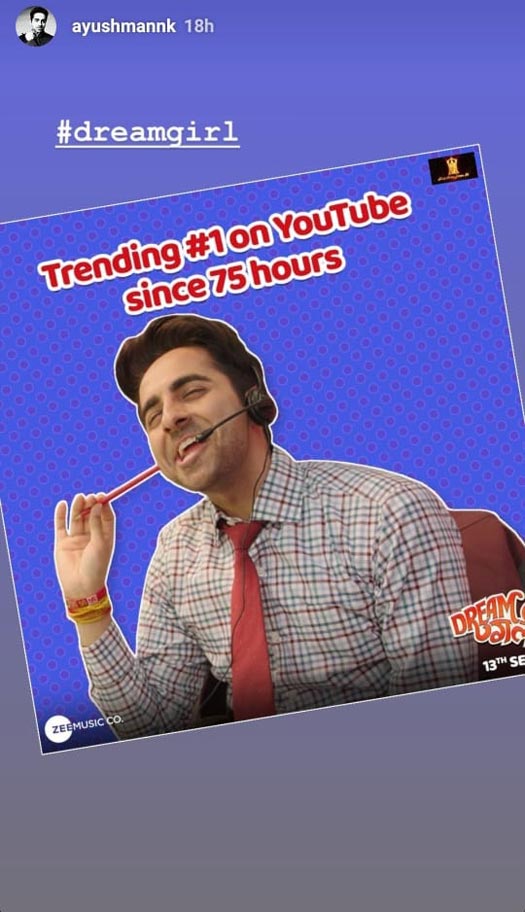  Dream Girl: Ayushmann Khurrana Scores A Hat-Trick! Trailer Is Trending #1 Since 3 Consecutive Days