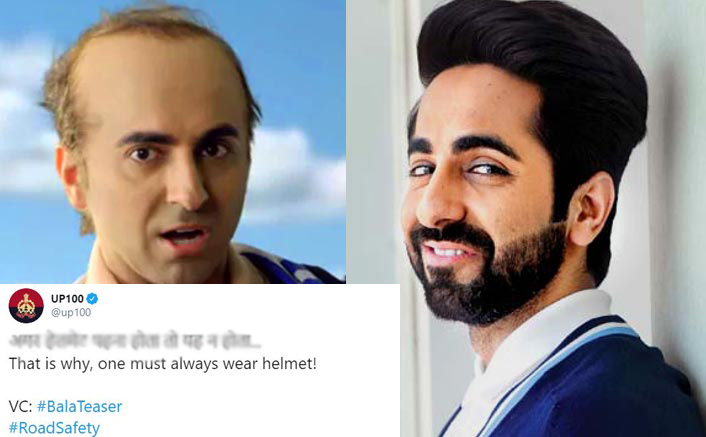 Bala: UP Police Has An Important Yet Hilarious Take On Ayushmann Khurrana's Film's Teaser & It Will Leave You In Splits