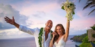 Dwayne Johnson 'feels great' after getting married