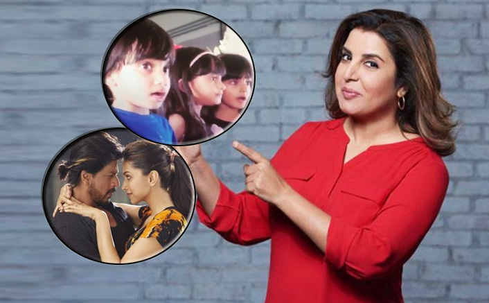 Farah Khan Shares Not Worst But The Cutest Lip-Syncing Video Of Her Kids On Shah Rukh Khan’s Song Manwa Lage