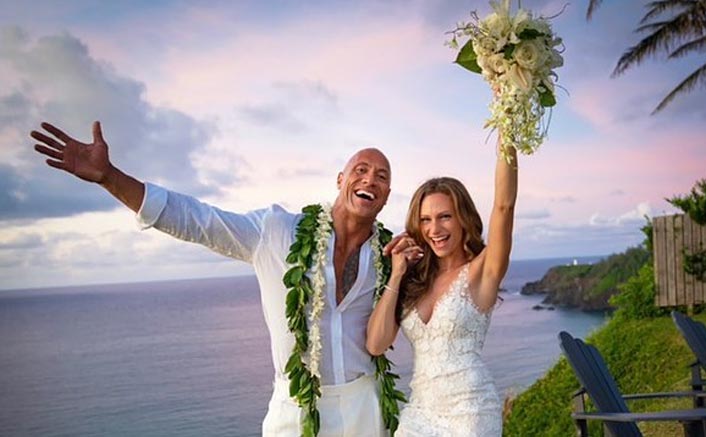 Hollywood Superstar Dwyane 'The Rock' Johnson Marries His Girlfriend Lauren Hashian In Hawaii