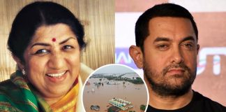 Lata Mangeshkar, Aamir donate for Maha flood relief