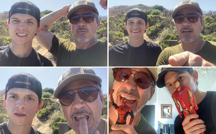 PICTURES: Spider-Man AKA Tom Holland & Iron Man AKA Robert Downey Jr Will Make You Sob