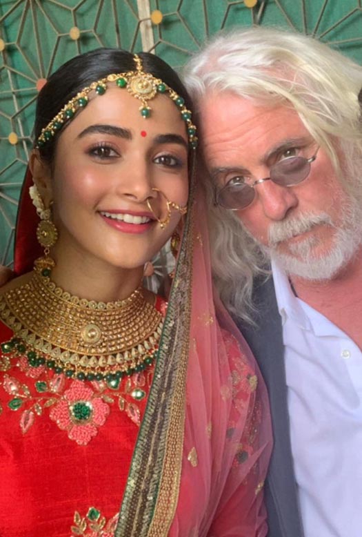 Pooja Hegde gets shot by Academy Award winner Robert Richardson!