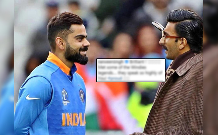 Virat Kohli Posts A Picture With Sir Vivian Richards, Ranveer Singh Drops A 'Proud' Comment