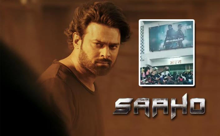 VIRAL VIDEO: Chaos Follows In Theatres As Fans Fight Through To Witness Prabhas In Saaho!