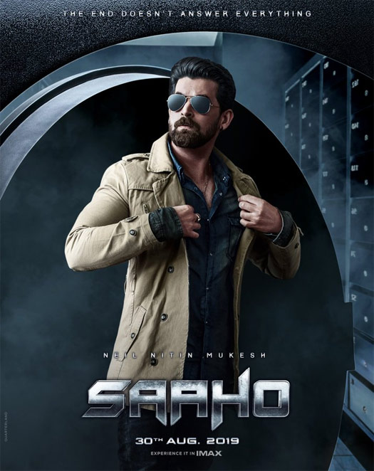 Saaho Poster: Neil Nitin Mukesh's Poster Comes With A Cryptic Message!