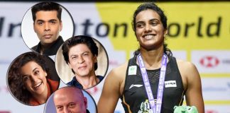 SRK, Taapsee congratulate world champion Sindhu