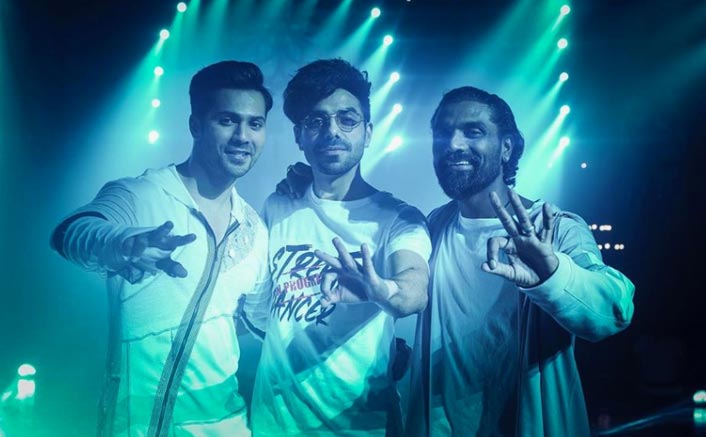 Street Dancer 3D: Varun Dhawan, Aparshakti Khurrana And Remo D'souza Strike A Pose On Sets Of The Film