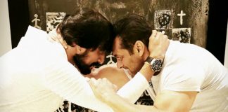 'Sultan & Pehlwaan': Sudeep poses with Salman Khan