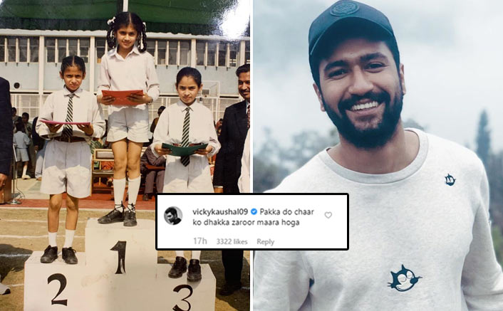 Vicky funnily trolls Taapsee on her childhood picture
