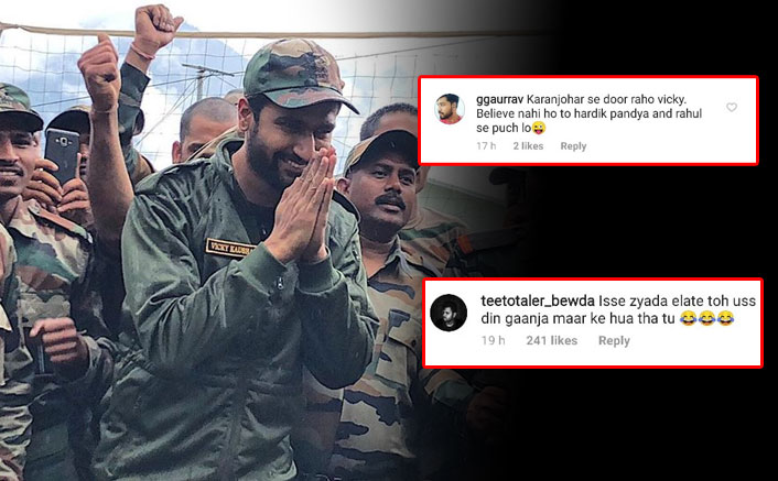 Vicky Kaushal Gets Troller Again! Troller asks, “The Weed Will Hit Better At TAWANG’s Than KARAN’s”