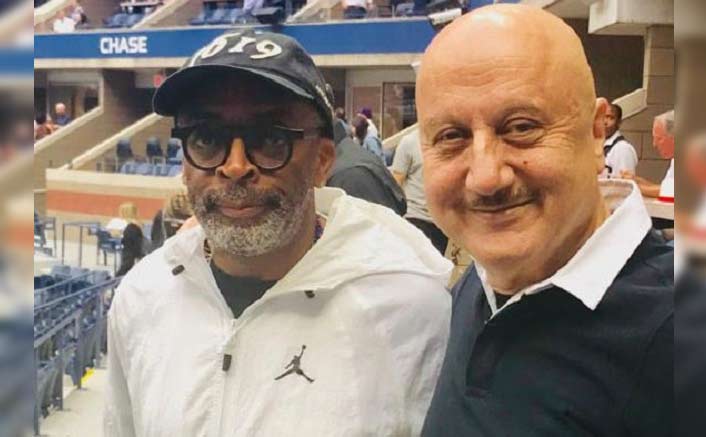 Anupam Kher & Hollywood Filmmaker Spike Lee Discuss Sports & Movies At US Open