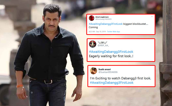 #AwaitedDabangg3FirstLook: Salman Khan Fans Trend This Hashtag On Twitter, As Dabangg Franchise Completes 9 Years Today