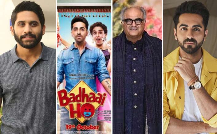 Naga Chaitanya To Reprise Ayushmann Khurrana In Boney Kapoor's Telugu Remake Of Badhaai Ho?
