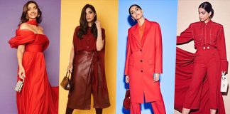 Check out Sonam Kapoor's guide on how to style your red clothes differently